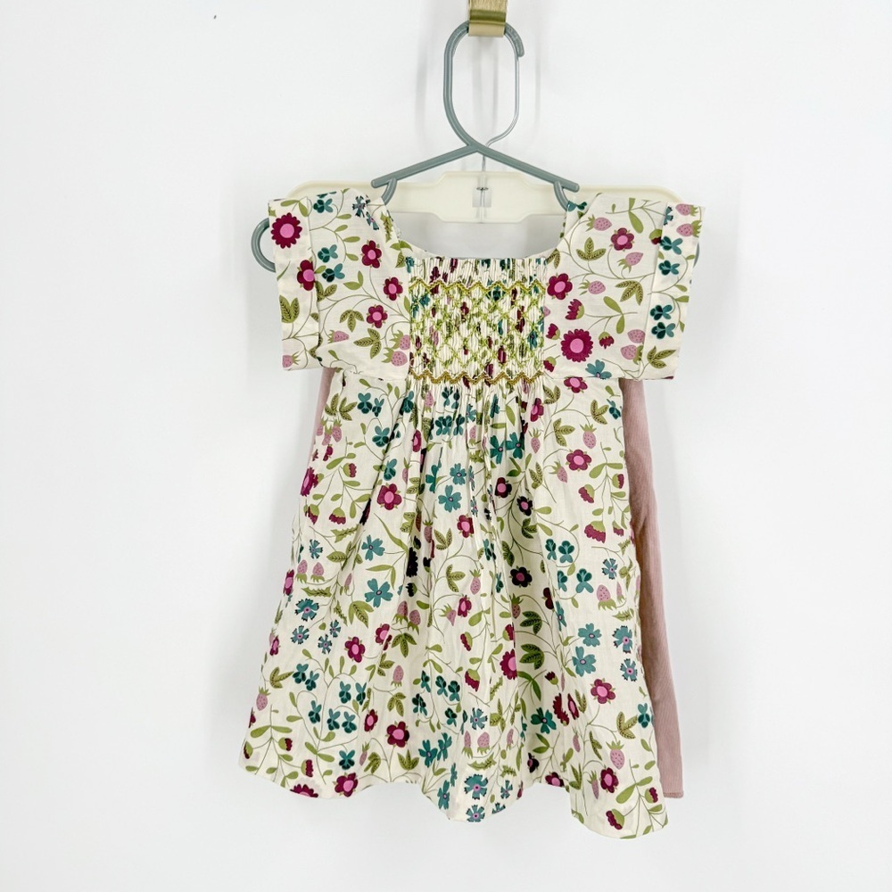 Bonpoint Floral Kids Dress - Multicolor